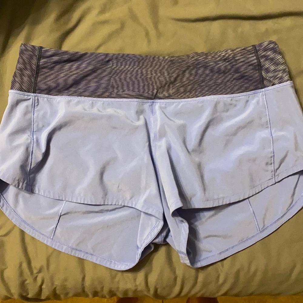 Lululemon Speed shorts size 6